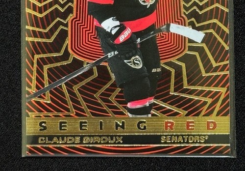 2023-24 Upper Deck Extended Series - Seeing Red Claude Giroux #SR-34 OTTAWA - Bild 3 von 4