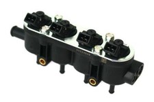 Landi Renzo MED Einspritzrail 4 Zylinder grün GI25-22 Injektoren Gasdüsen LPG