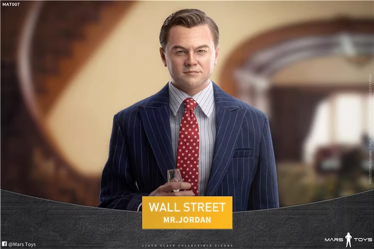 Mars Toys MAT007 1/6 The Wall Street Wolf Leonardo 12 Mars Toys MAT007 1/6 The Wall Street Wolf Leonardo 12