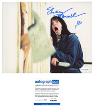 Shelley Duvall Signed THE SHINING Wendy Torrance AXE 8x10 Photo PROOF ACOA