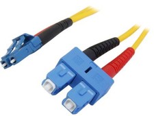 StarTech.com SMFIBLCSC4 13.12 ft. 4m Single Mode Duplex Fiber Patch Cable LC-S