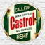 260-x-260mm-Metal-Sign-call-for-castrol-wakefield-here-distressed thumbnail 1