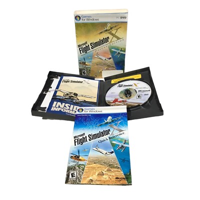Microsoft Flight Simulator X Deluxe Edition Games For Windows w/Product Key 2006