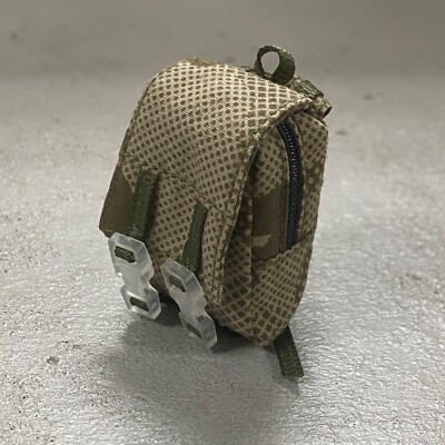 VD-BPK-BN: 1/12 scale Brown/Tan Backpack for 6'' action figures
