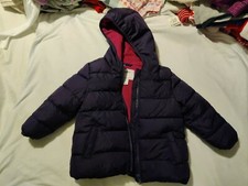 Girl's Old Navy Coat/Puffer Jacket Eggplant/Purple Size 2T