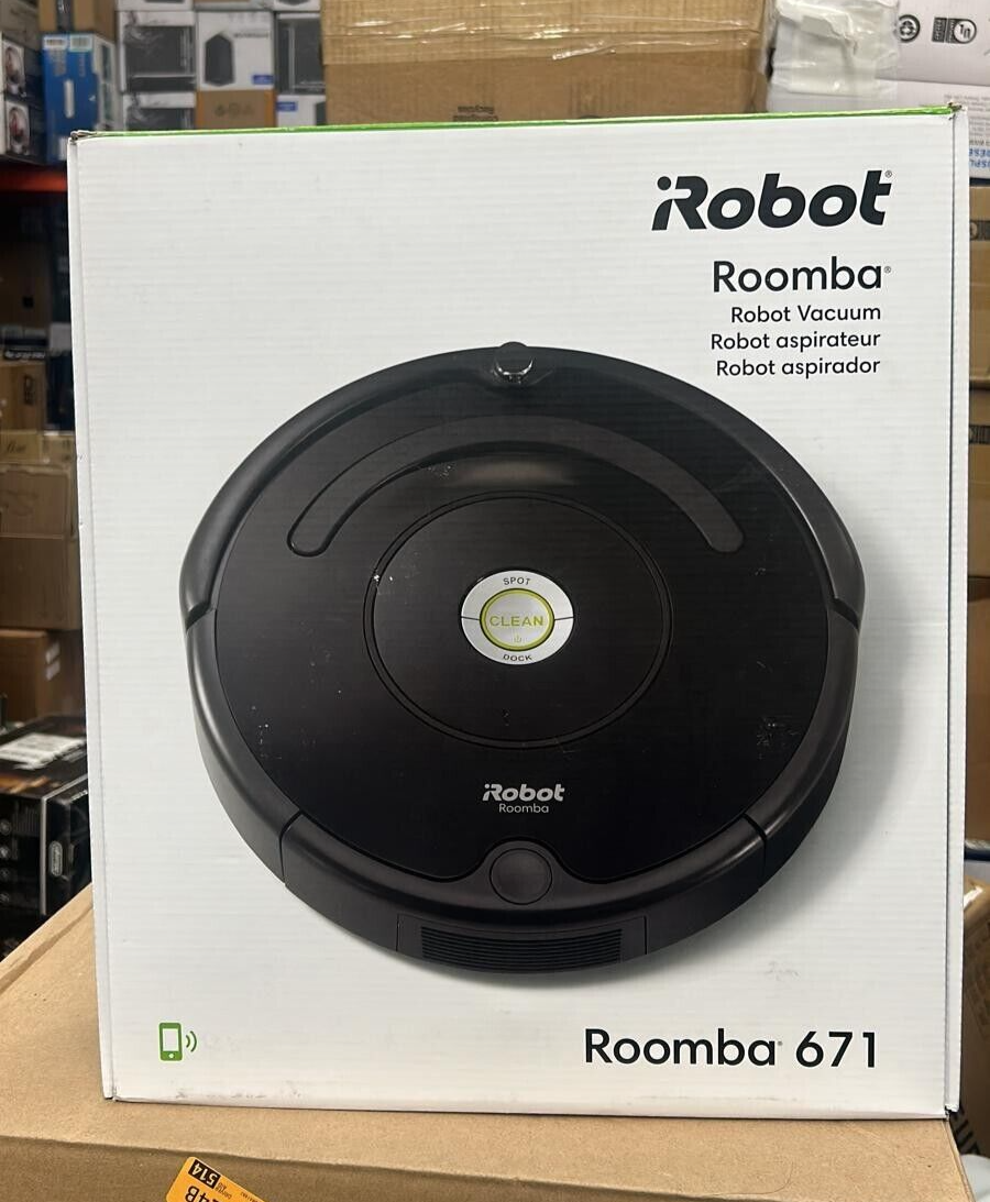iRobot Roomba 671 Robot Vacuum With Wi-fi CONNECTIVITY USED 