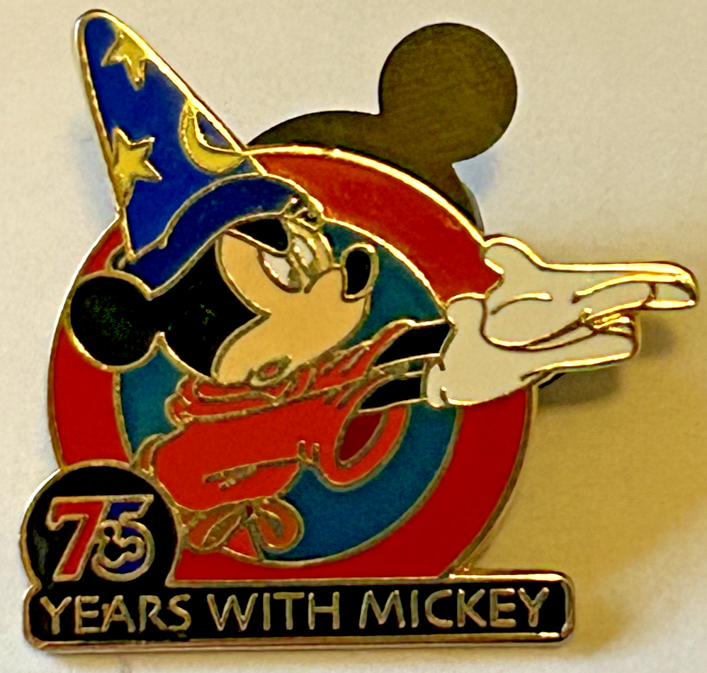 Disney pins 20794 WDW - Sorcerer Mickey - 75 Years With Mickey