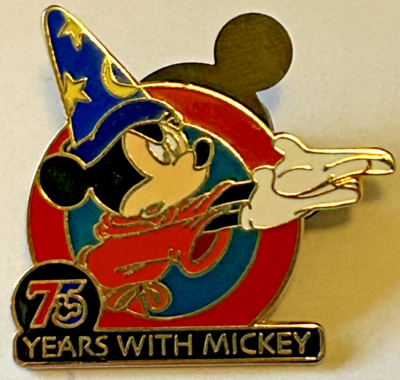 Disney pins 20794 WDW - Sorcerer Mickey - 75 Years With Mickey