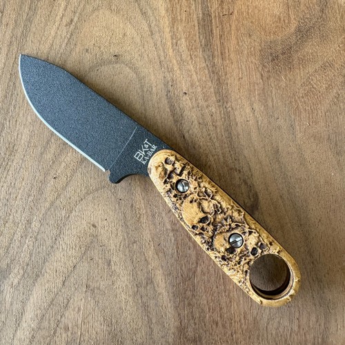 Graveguard scales compatible with Kabar BK-14 Eskabar knife (w/hardware) - Picture 3 of 4