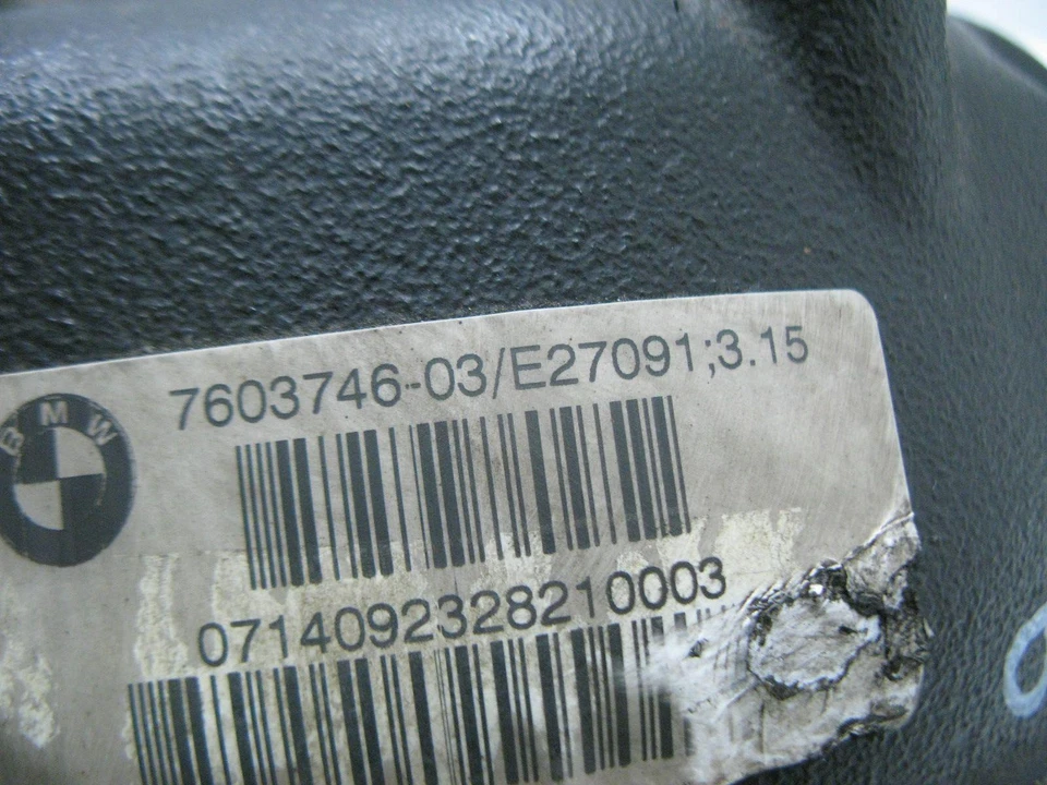 💚 12-18 BMW 328i 335i 428i 435i F30 F31 F32 F33 PORTADOR DIFERENCIAL TRASERO 3.15 Foto 4 de 4