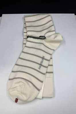 Marcoliani Milano Italian Sea Island Cotton Stripes Socks One Size Socks NWT