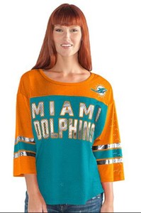 miami dolphins female jersey