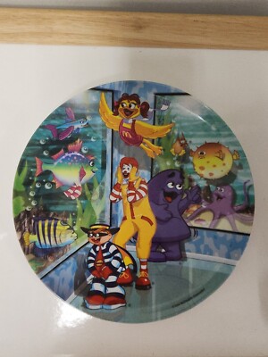 McDonalds 2004 Ronald & Friends Visit Aquarium Melamine Collector