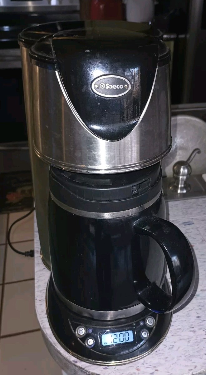 SAECO Venus Black Drip Commercial Coffee Maker XXCXI w Carafe Works Great  Tested