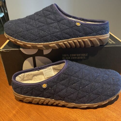 Zapatilla acogedora Bogs Snow Day II - Azul oscuro talla 10 nueva en caja 78889 - Imagen 2 de 7