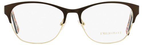 Anteojos ovalados Emilio Pucci EP5029 048 marrón/dorado/habana 53 mm 5029 - Imagen 2 de 2