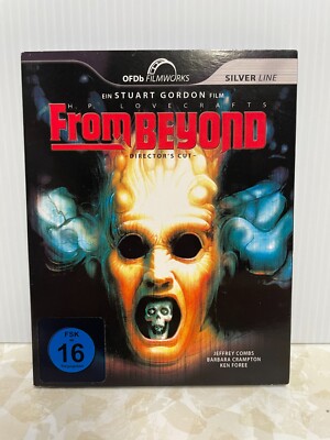 From Beyond Blu Ray HP Lovecraft 1986 Director s Cut Region B Slipcover German