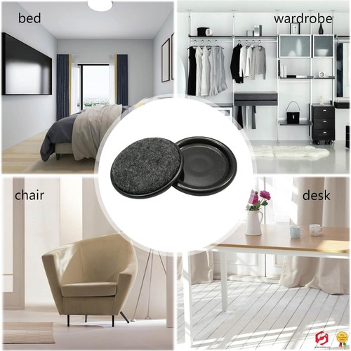 Möbel Bodenschutz Rollenbecher Stuhlsofa Fußkappe Rollenbecher Boden 4er-Pack - Bild 7 von 10