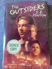 S.E. HINTON AUTO SIGNED “THE OUTSIDERS” BOOK with “Stay Gold!” Inscription
