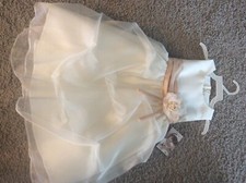 NEW/TAG GIRLS IVORY SPECIAL OCCASION DRESS, FLOWER GIRL ADORABLE SIZE 2