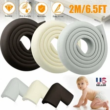 Extra Thick Baby Proofing Edge Safety Guard Foam Protector Bumpers + 4M Tape USA