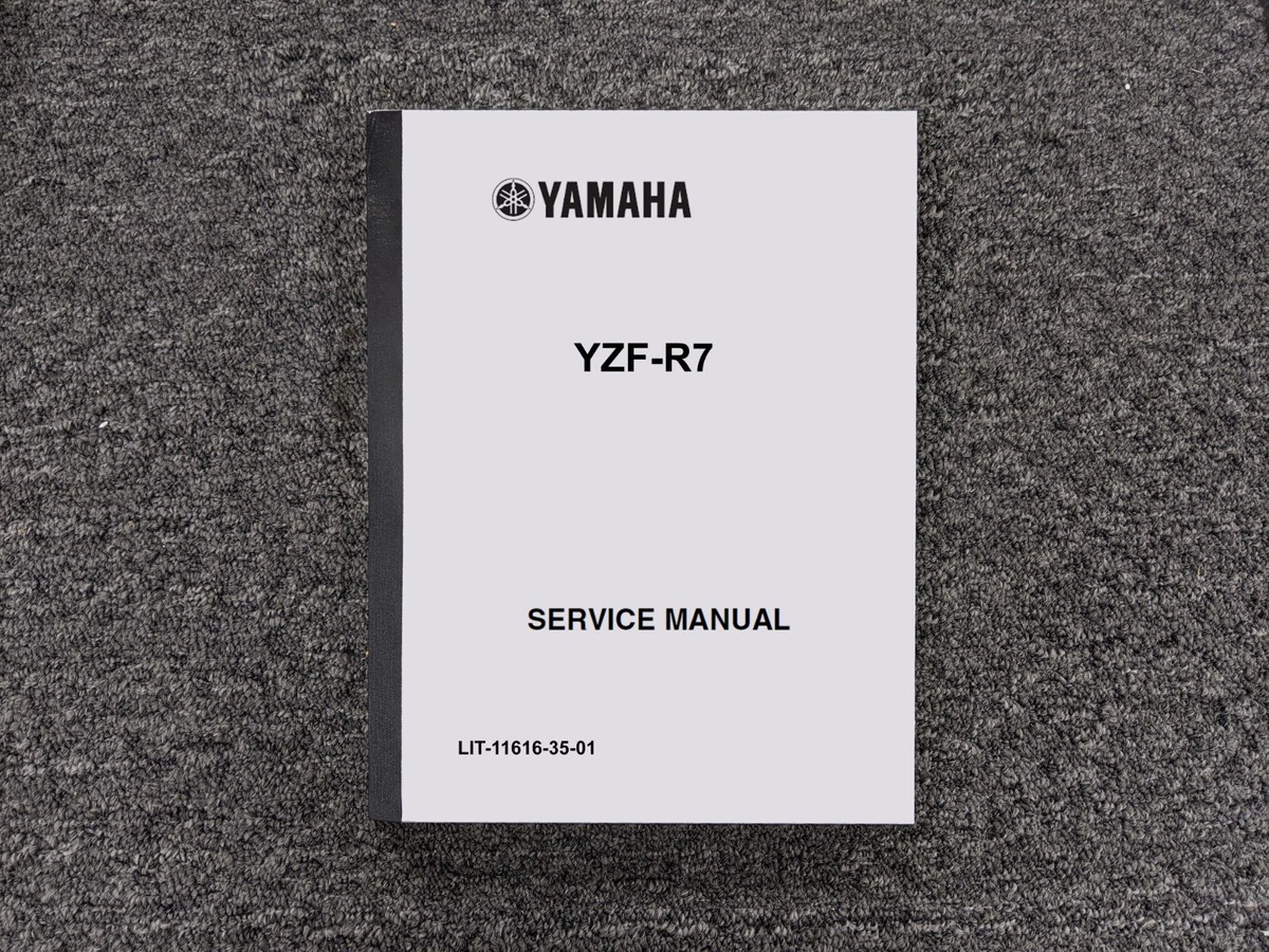 2023 Yamaha YZF-R7 Motorcycle Shop Service Repair Manual LIT-11616