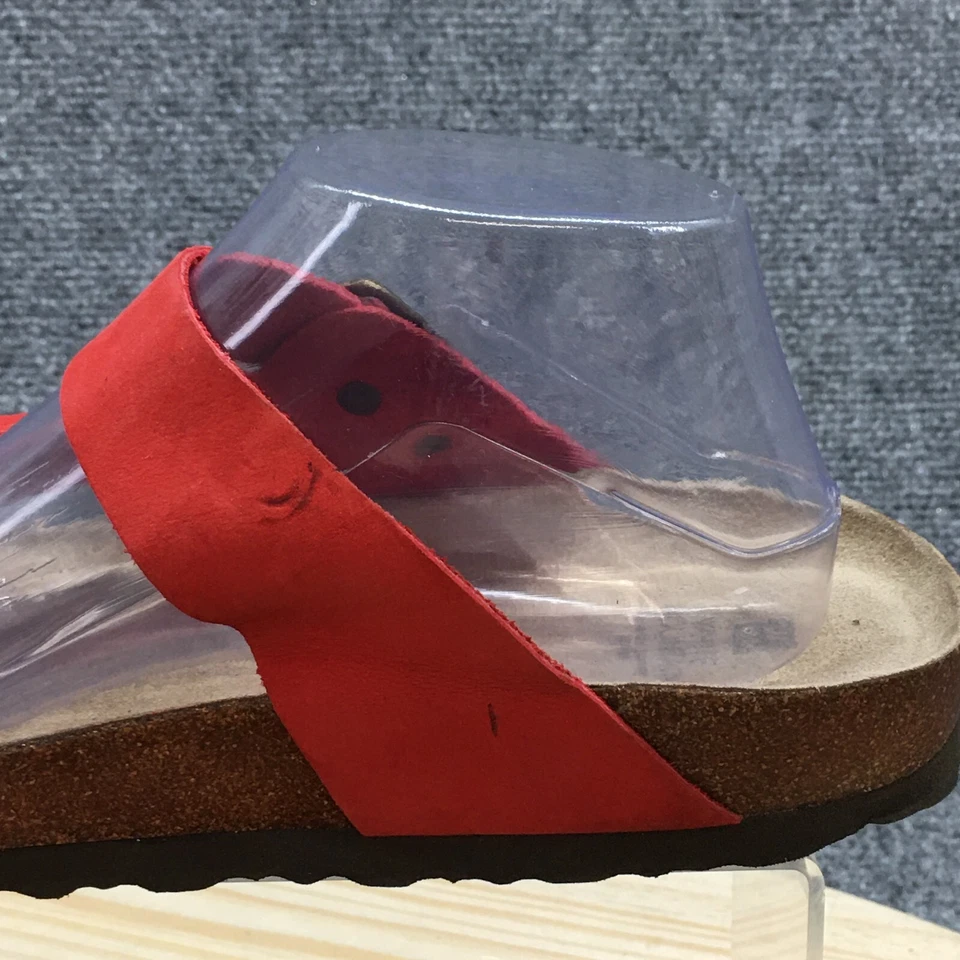 White Mountain Sandal Womens 11M Red Crawford Open Toe Slip On Casual W22715Z - Image 3 of 4