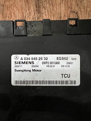 とよじ　 TRANSMISSION CONTROL MODULE TCU A0345452532 FITS SSANG YONG
