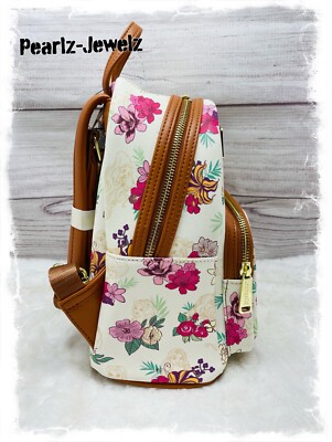 NWT Loungefly Disney Princess Books Mini Backpack Belle Ariel Rapunzel Amazon.com: Loungefly Disney Princess Books Classics Womens  main image 4