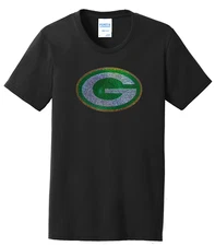 Women's Green Bay Packers Football Ladies Bling T-Shirt Size S-4XL