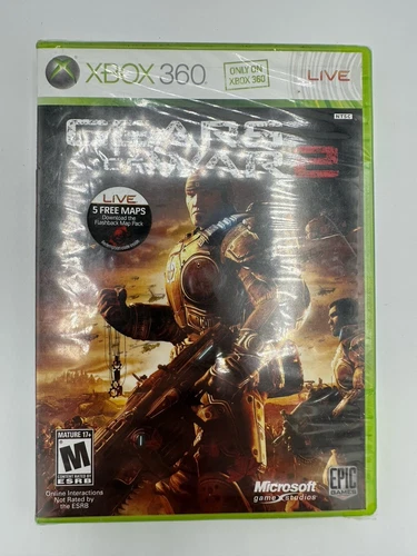 Gears of War 2 Xbox 360 - Brand NEW "Do Not Sell Before 11/07/08" - Sealed