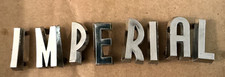 1957 1958 Imperial Rear Trunk Letters Imperial Nice Chrysler -possibly 60s 70 1957 1958 Imperial Rear Trunk Letters Imperial Nice Chrysler -possibly 60s 70
