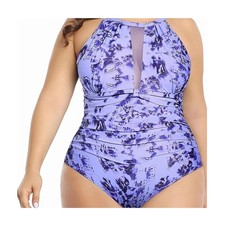 Aqua Eve Size 16W Swimsuit Women One Piece