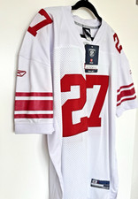 2007 New York Giants Brandon Jacobs #27 Reebok NFL Football Jersey White 50 Tags
