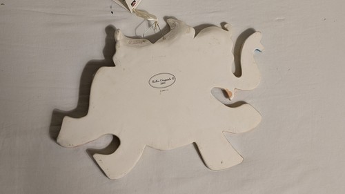 Vintage KOKO Origins Signed Ellie Miracle Prayer Elephant Nursery Wall Plaque - Picture 7 of 18