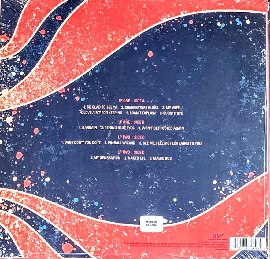 THE WHO - LIVE AT THE OVAL 1971 - 180-GRAM VINYL 2-LP SET