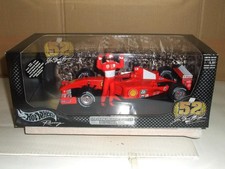 Mattel Hot Wheels Ferrari F2001 Schumacher #1 52nd Win 1/18 Scale New