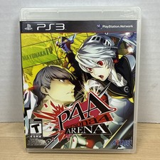 Persona 4 Arena PS3 CIB W/ Manual - PlayStation 3, Tested