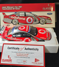 1:18 Classic Carlectables Team Vodafone Ford BF Falcon  Jamie Whincup