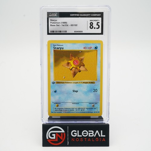 Staryu (1st Edition) graded CGC 8.5 for sale on eBay