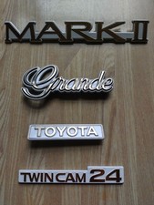 Toyota Mark II GX71 Late Model Final Special Edition Emblem Badge Japan