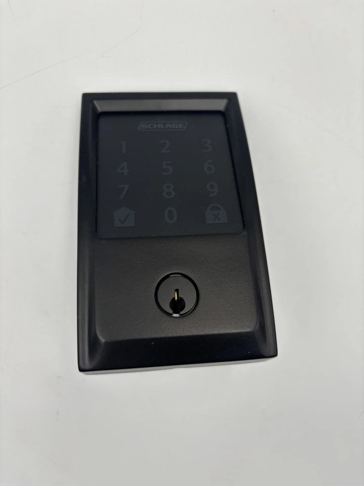 Schlage Encode Smart WiFi Deadbolt Lock for Front Door - *Matte Black* - Image 2 of 4