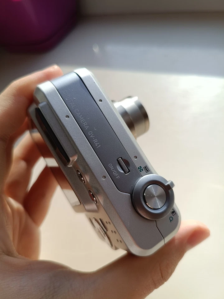 🔥Casio QV-R41 Silver 4.0MP digital compact camera🔥WORKing FULL Set🔥 - Image 4 of 4