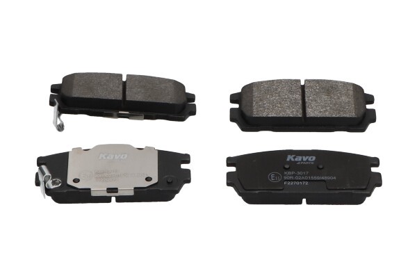 Kavo Parts BremsbeläGe Bremsbelagsatz Scheibenbremse FüR Hyundai Terracan HP-image