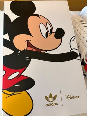 New adidas Disney x Superstar Mickey Mouse FW2901 US Men 9.5 | eBay
