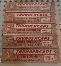 1950  s Magic Marxie Thunder Cap Rolls with Original Box Rare