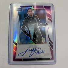 2025 Parkside NWSL Pacific Sofia Cook Rookie Card Auto Purple /50 Gotham FC. rookie card picture