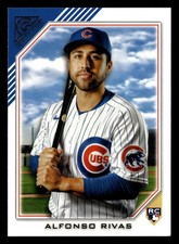 Alfonso Rivas 2022 Topps Gallery #123 Chicago Cubs ROOKIE *061