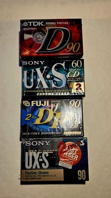 9x MC Musikkassetten Konvolut Sammlung Neu in Folie unbespielt SONY, TDK,FUJI 