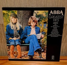 ABBA Greatest Hits Gatefold Vinyl LP.  (1976) Epic EPC-69218
